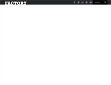 Tablet Screenshot of factorydetroit.com